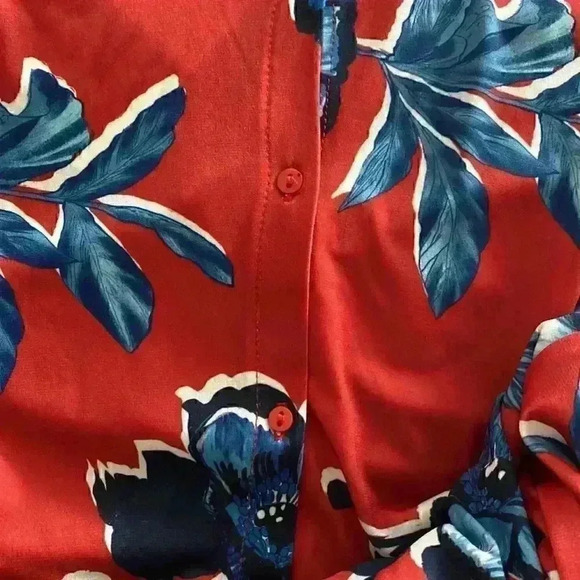 Zara Floral Print Midi Dress - Picture 7 of 8